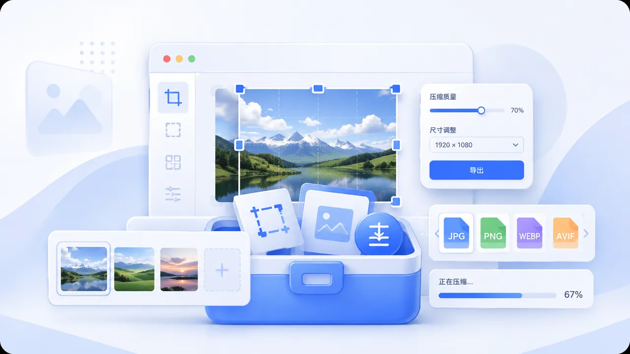 本地图片处理工具箱项目视觉